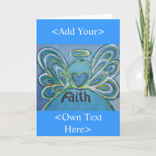 Faith Angel Greeting Card