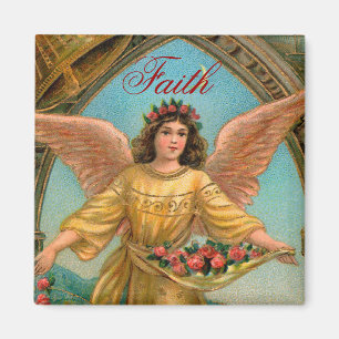 Faith Angel Magnet - 2 of a set of 4