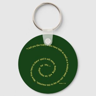 Faith as Small as a Mustard Seed Key Ring