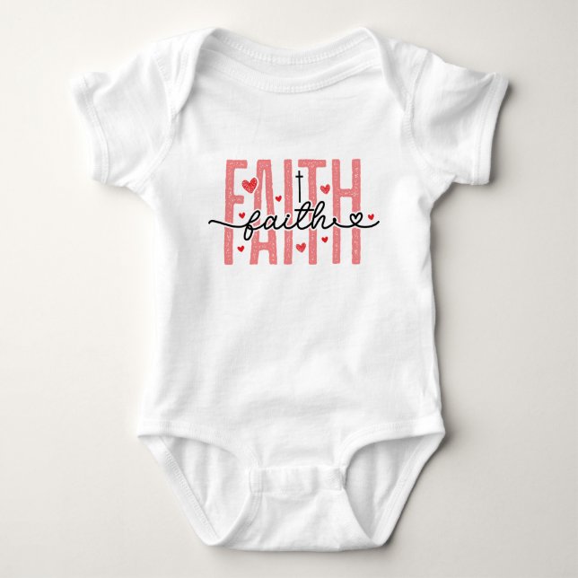 Faith Baby Bodysuit (Front)