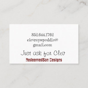 faith based business cards
