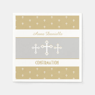 Faith-based, Christian Confirmation Paper  Napkins
