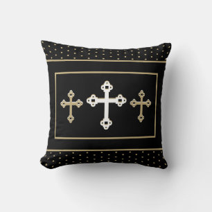 Faith-based, Christian design throw pillow