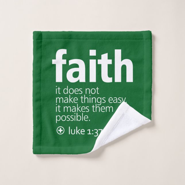 Faith Bath Towel Set (Wash Cloth)