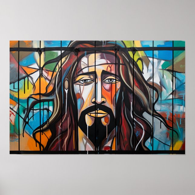 Faith Behind Bars: Saint John the Baptist Poster (Front)