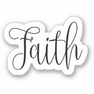 Faith bold script
