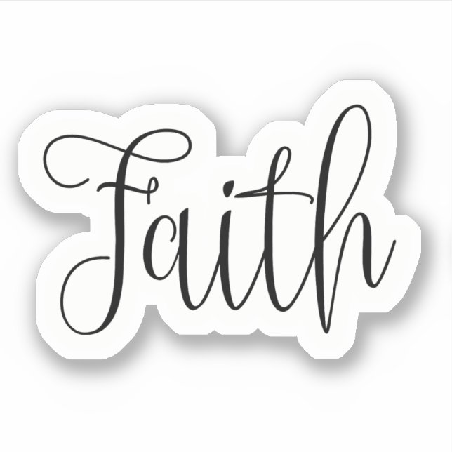 Faith bold script (Front)