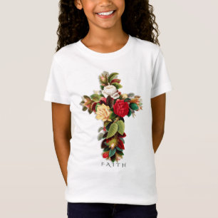 Faith Botanical Cross T-Shirt