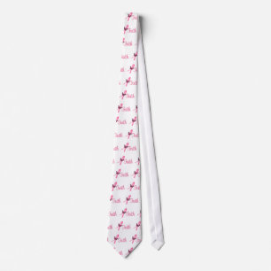 Faith Breast Cancer Awareness Tie