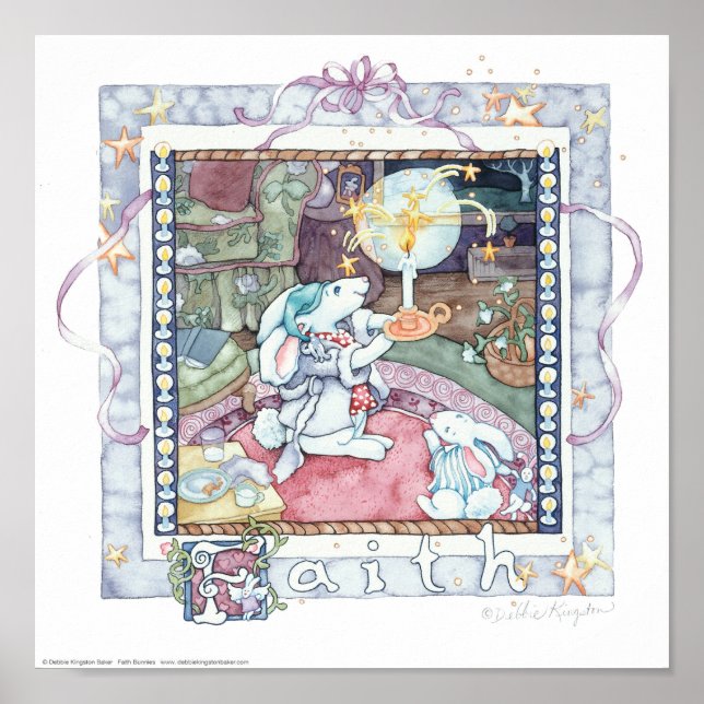 Faith Bunnies Poster (Front)