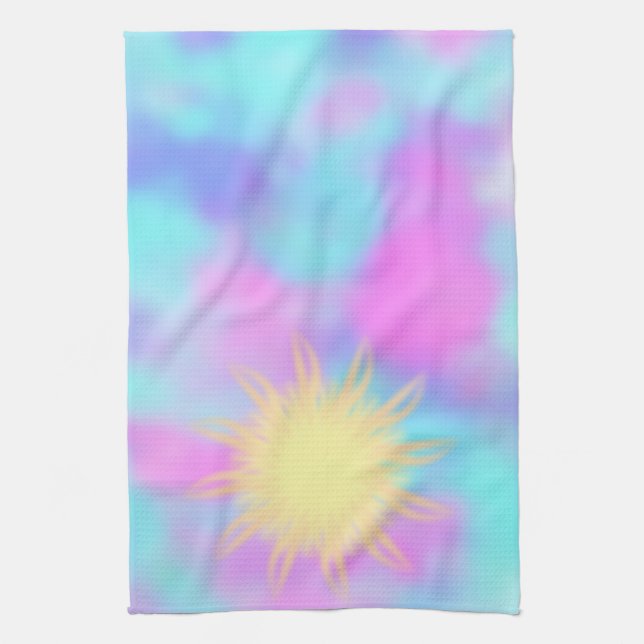 Faith ~ Burst Tea Towel (Vertical)