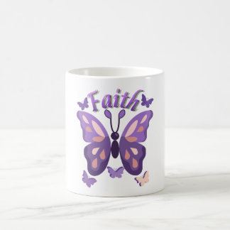 Faith Butterfly Coffee Mug
