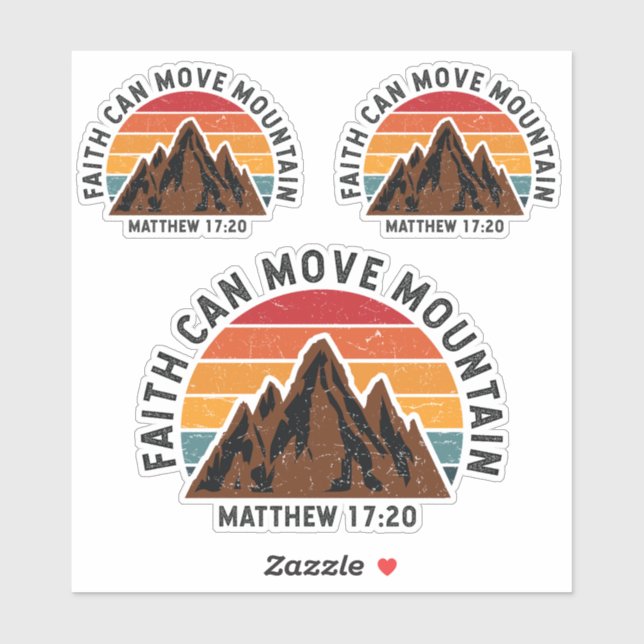 Faith can move mountain (Sheet)