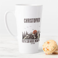 Faith Can Move Mountains Christian Quote for Him
