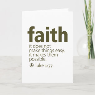 Faith Card