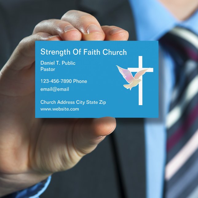 Faith Church Business Cards Online (Creator Uploaded)
