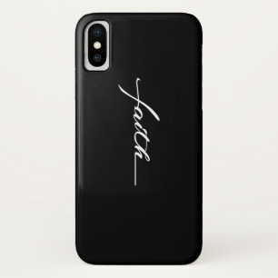 Faith Cross Bible Verse Christian Religious iPhone X Case