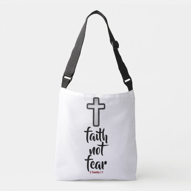 Faith- Cross Body Bag, Medium Crossbody Bag (Front)