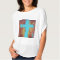 Faith cross ladies tee shirt