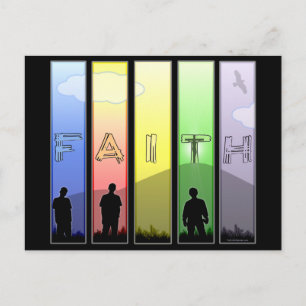 Faith Cross Postcard