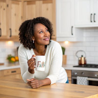 Faith Cute Colourful Bible Verses Typography Quote