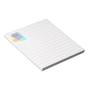 Faith dragonfly notepad