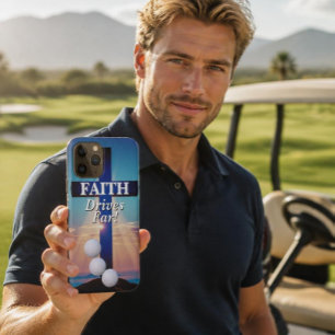 Faith Drives Far Golf iPhone 11 Pro Case
