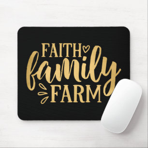 Faith Family Farm Mouse Mat