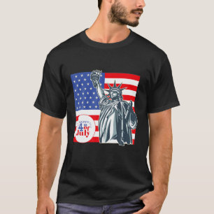 Faith Family Freedom Fourth July American Patrioti T-Shirt