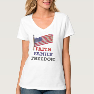 Faith Family Freedom T-Shirt