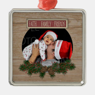Faith Family Friends Ornament