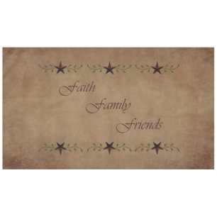 Faith Family Friends Tablecloth-Large Size Tablecloth