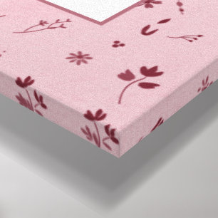 Faith & Fearless Typography Design Throw Pillow Canvas Print