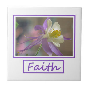 Faith Flowers Tile