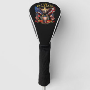 Faith Freedom 250 Years 1776 2026 Patriotic Eagle Golf Head Cover