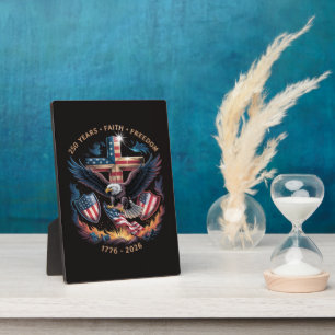 Faith Freedom 250 Years 250th Anniversary Plaque