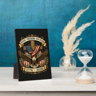 Faith Freedom 250 Years 250th Anniversary Plaque