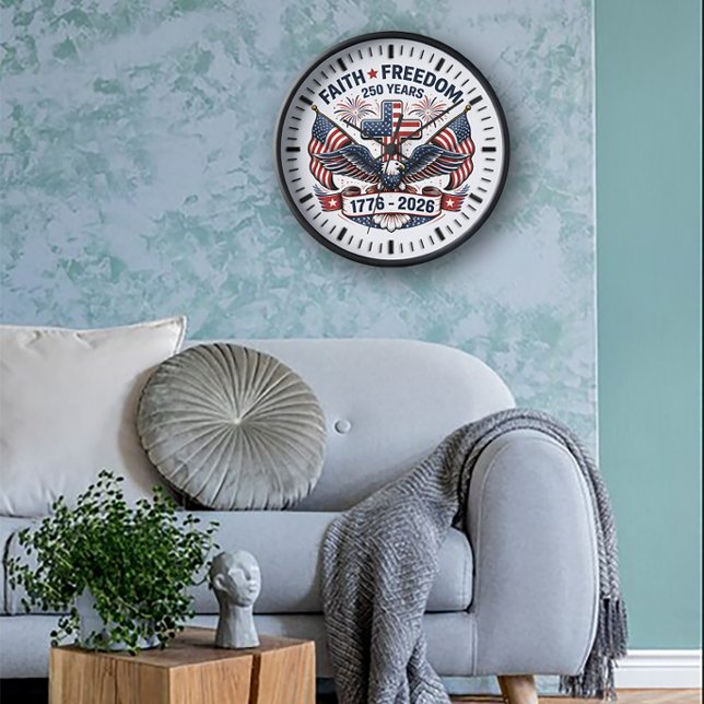 Faith, Freedom & 250 Years Clock (Creator Uploaded)