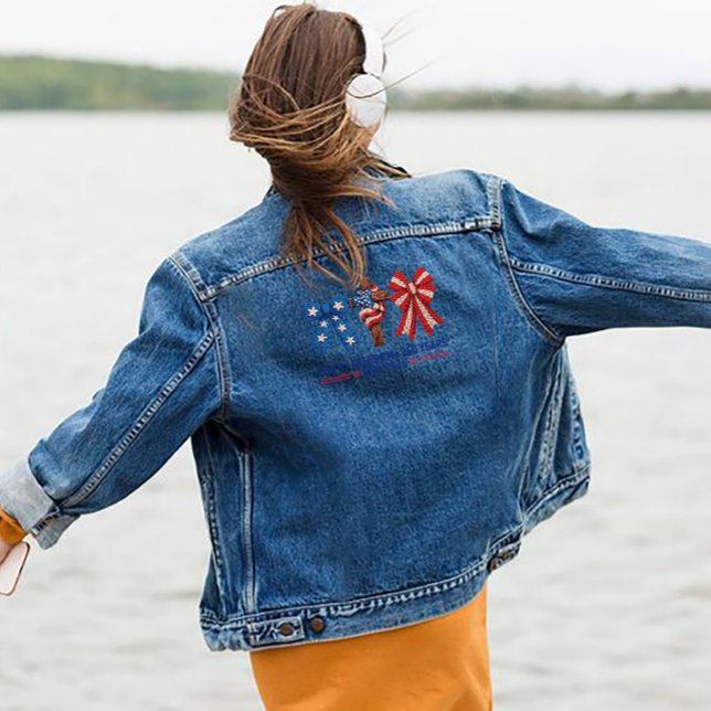 Faith, Freedom & 250 Years Denim Jacket (Creator Uploaded)