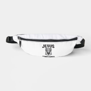 Faith German Shepherd Shirt for Christian Dog Love Bum Bags