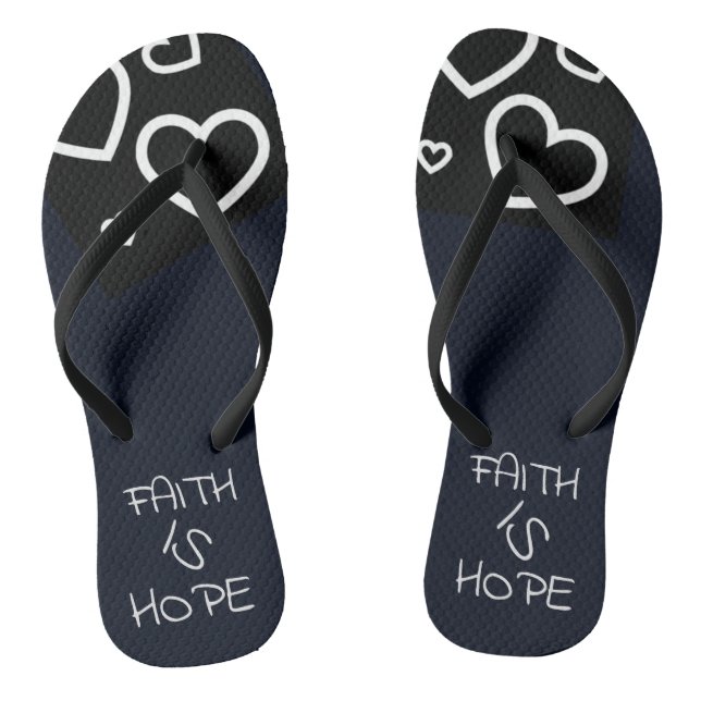 Faith Gifts Collection  Ladies Flip Flops (Footbed)