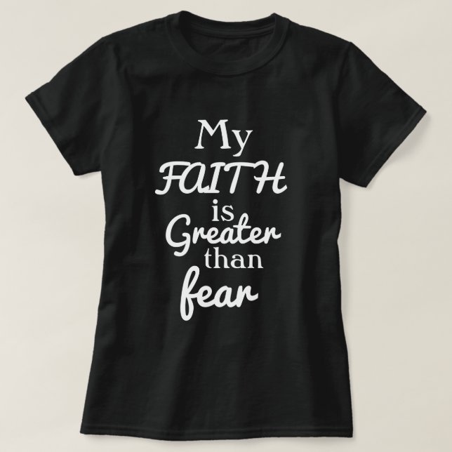 Faith Gifts Collection - Ladies T-Shirt (Design Front)