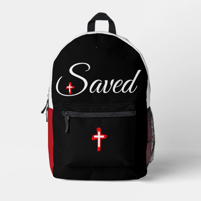 Faith Gifts Collection- Printed Backpack (Front)