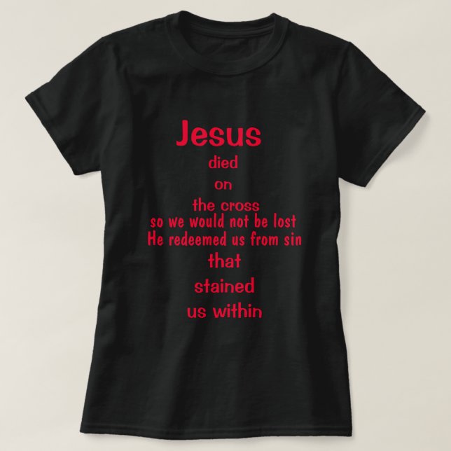 Faith Gifts Collection T-Shirt (Design Front)