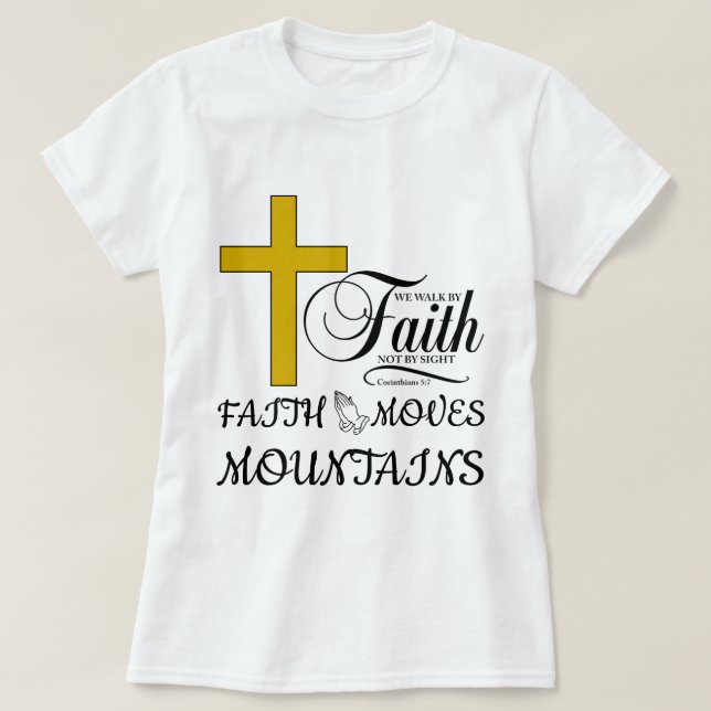 Faith Gifts Collection T-Shirt (Design Front)