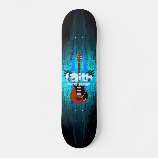 Faith Guitar Skateboard (Front)