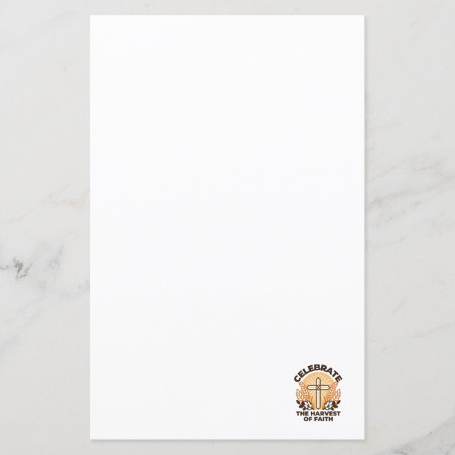 Faith Harvest Celebration – Inspirational Art (Front)