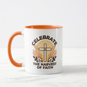 Faith Harvest Celebration – Inspirational Art Mug