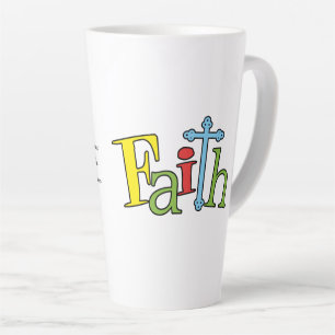 Faith Hebrews 11:1 Christian Latte Mug