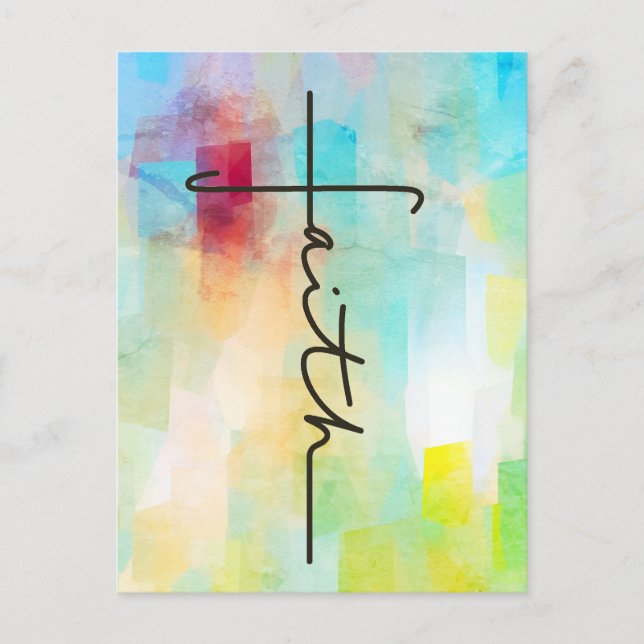 Faith Holiday Postcard (Front)